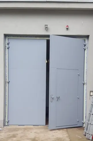 Detail bezpečnostních vrat